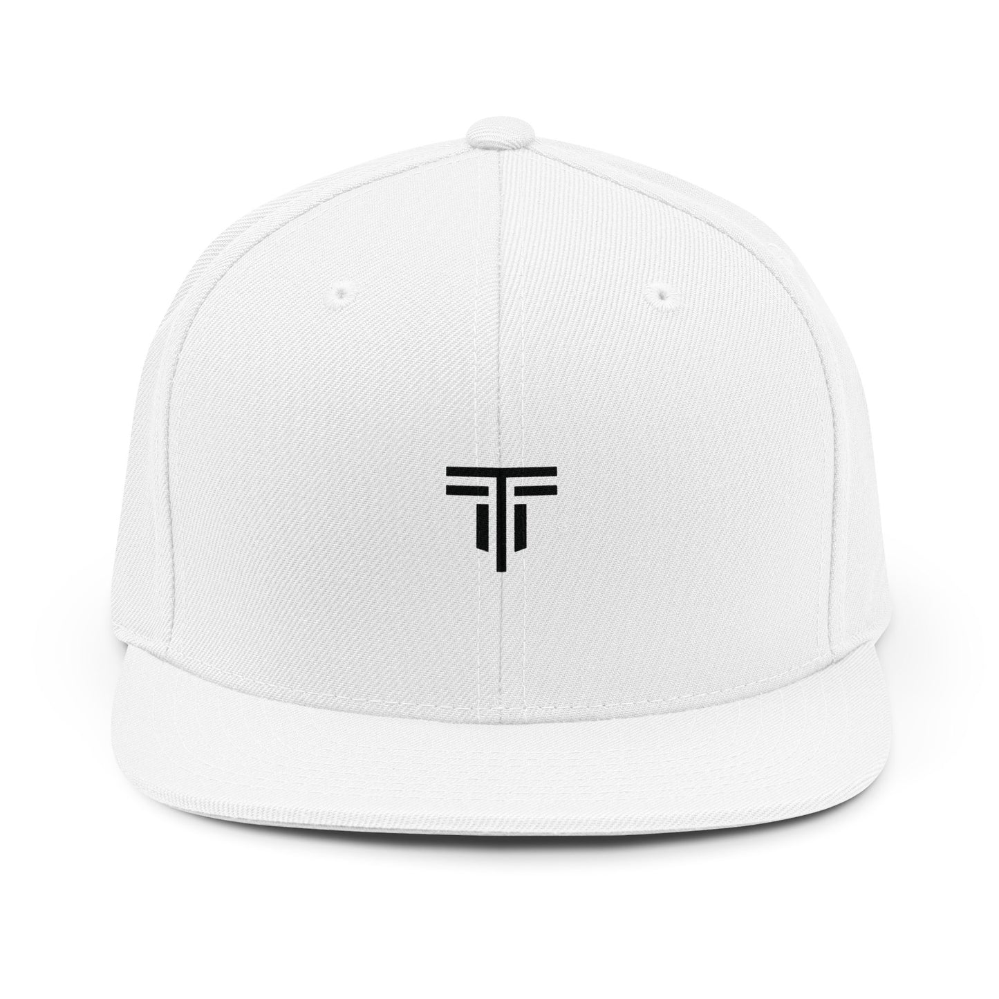 Premium Flat‑Brim Golf Snapback — Structured Fit, Embroidered Logo