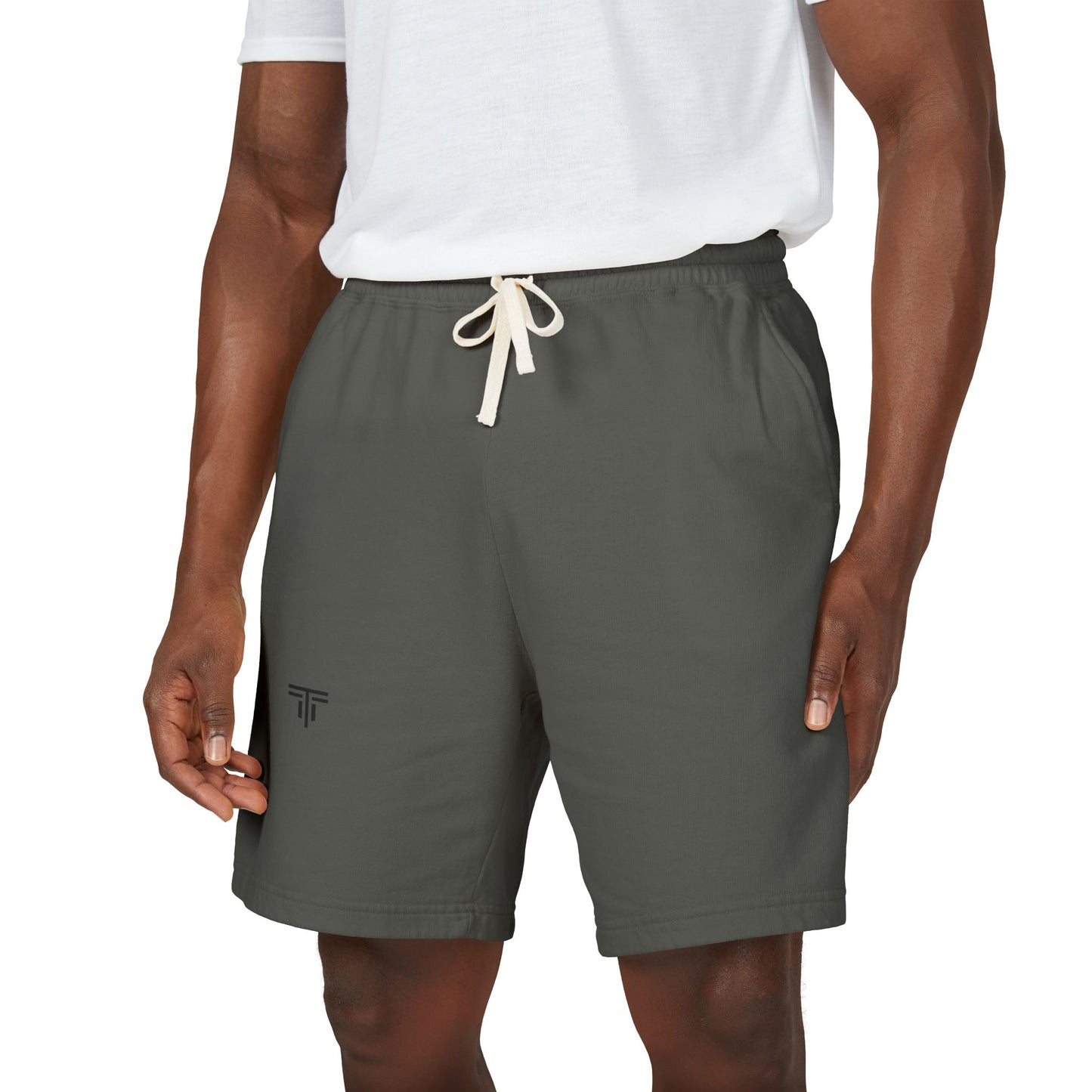 Tee‑Toxicated Fleece Sweat Shorts — Garment‑Dyed Everyday Comfort