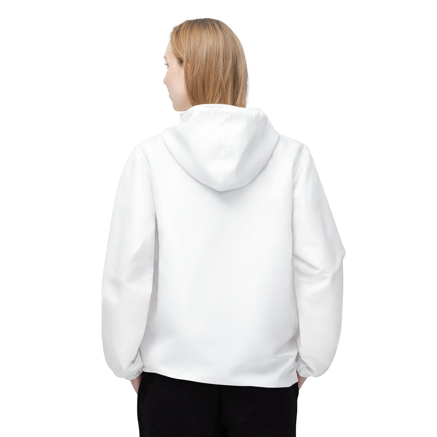 Women’s On‑Course Lightweight Windbreaker — Hooded, Water‑Resistant, Minimal Logo