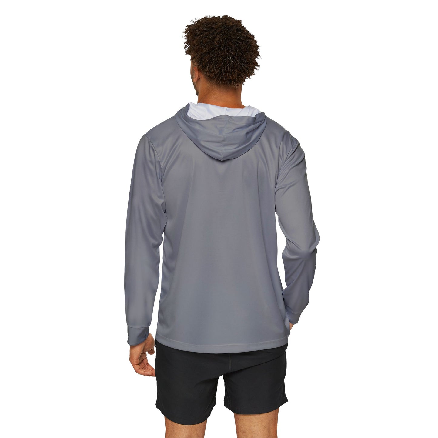 Lightweight Men's Sports Warmup Hoodie — Breathable Athletic Pullover