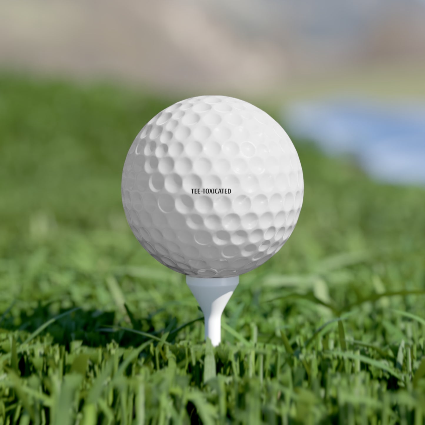 Tee‑Toxicated Signature Golf Balls – 6pc Surlyn Performance Set
