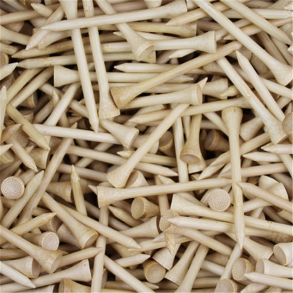 Eco‑Friendly Bamboo Golf Tees (100 Pack)