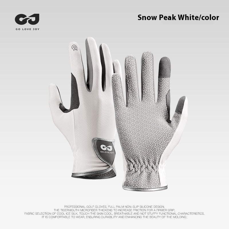 Summer Ice‑Silk Golf Glove — Unisex