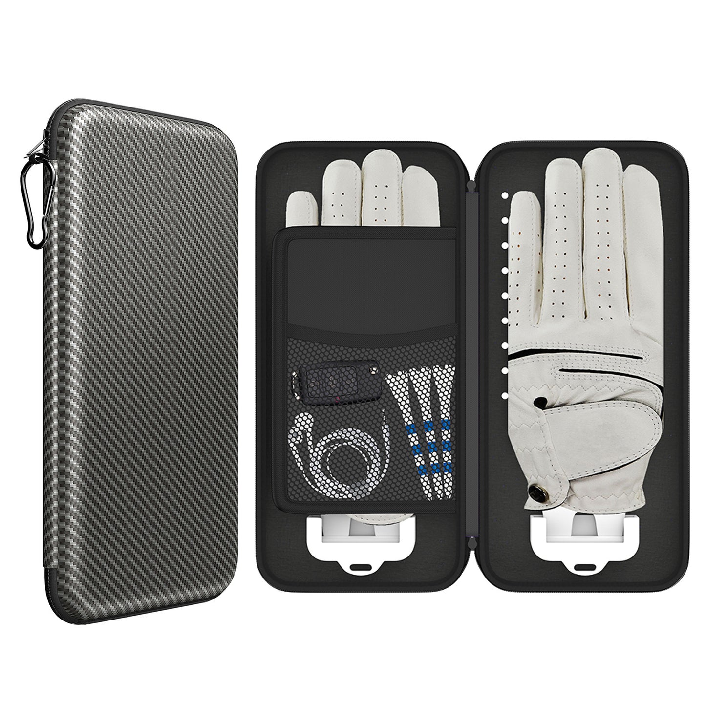 Double Golf Glove Storage Case