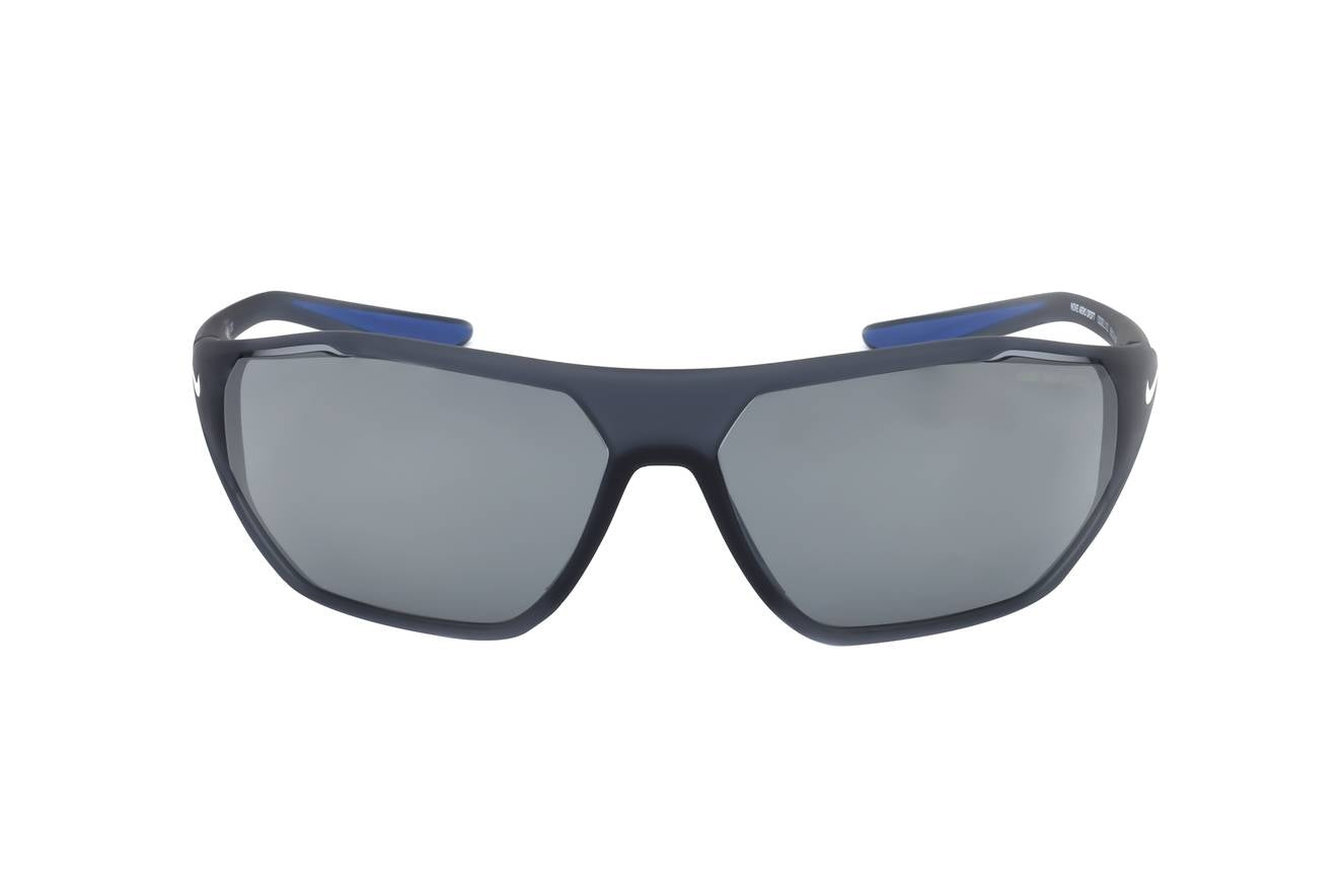 NIKE SUNGLASSES Mod. AERO DRIFT MATTE DARK GREY SILVER - Nike Max Optics lenses