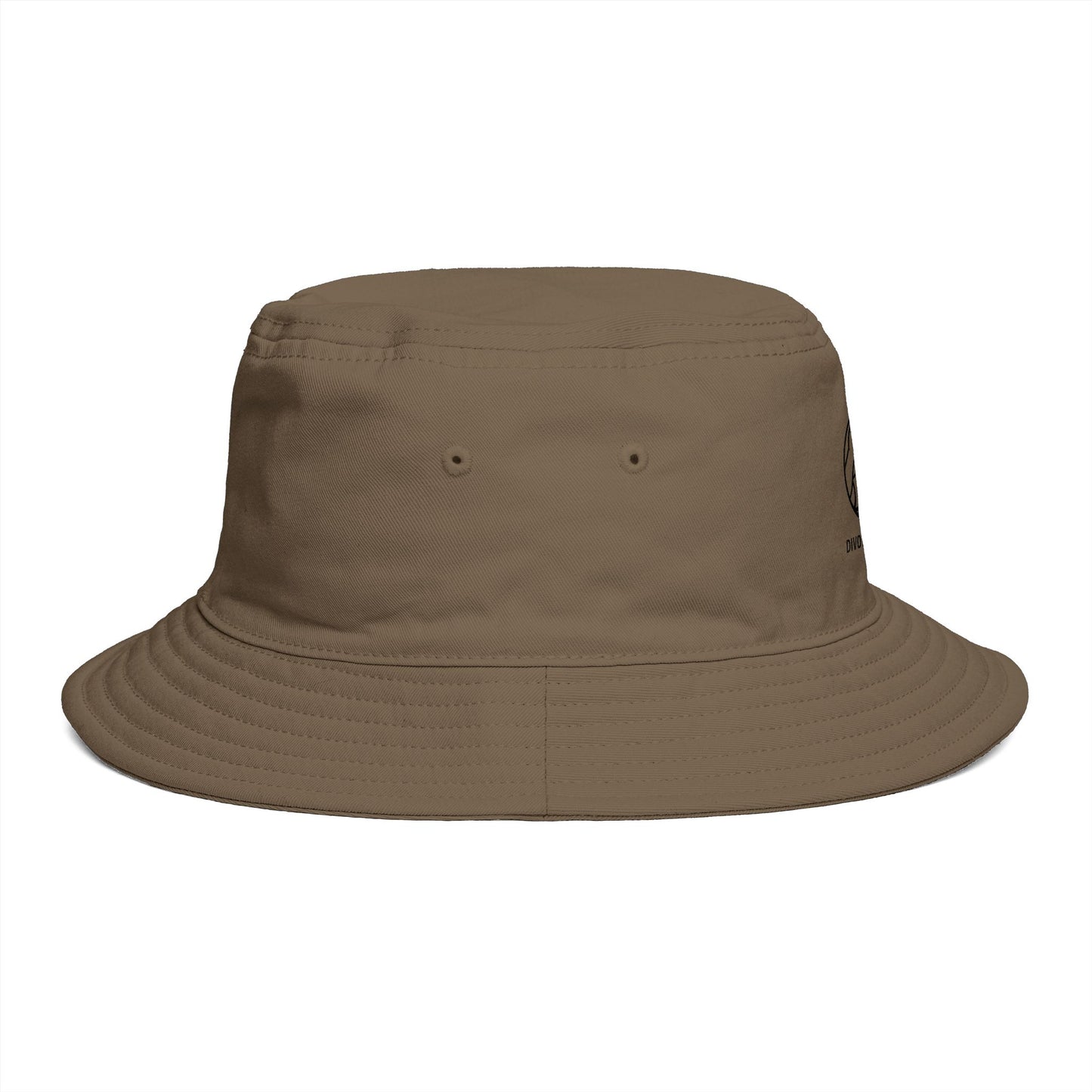 Divot O'Malley Golf Bucket Hat — Vintage Golfer Logo