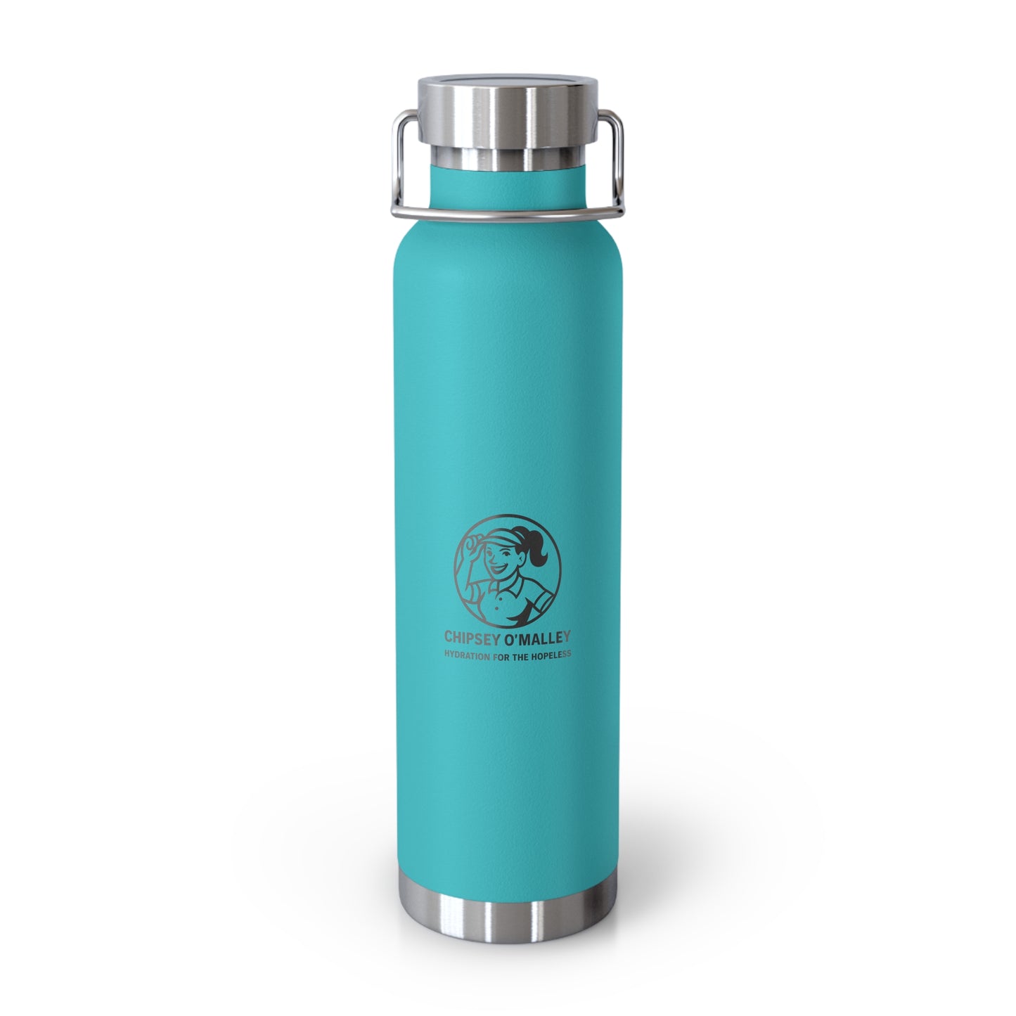 Chipsey O’Malley Insulated Bottle — 22oz Stainless Steel | On‑Course & Everyday Hydration
