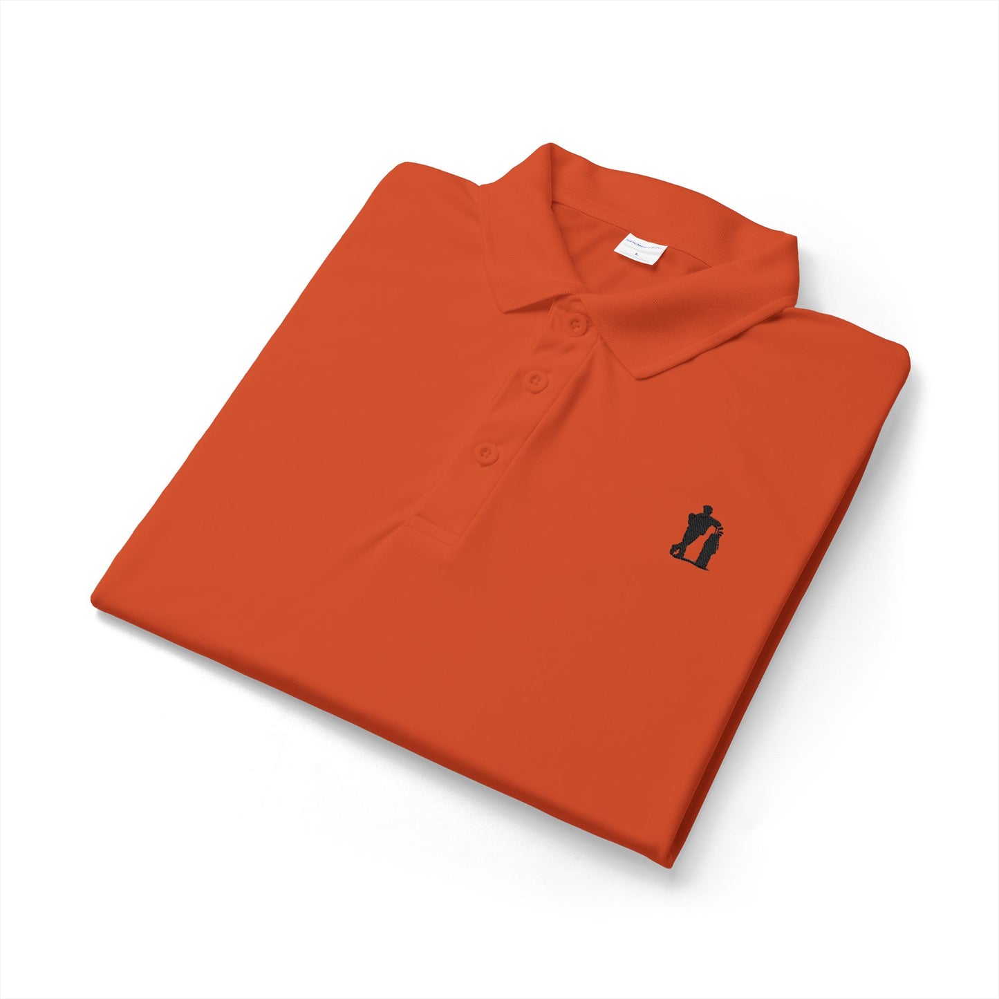 Bags Murphy Performance Polo — Left‑Chest Embroidered Silhouette