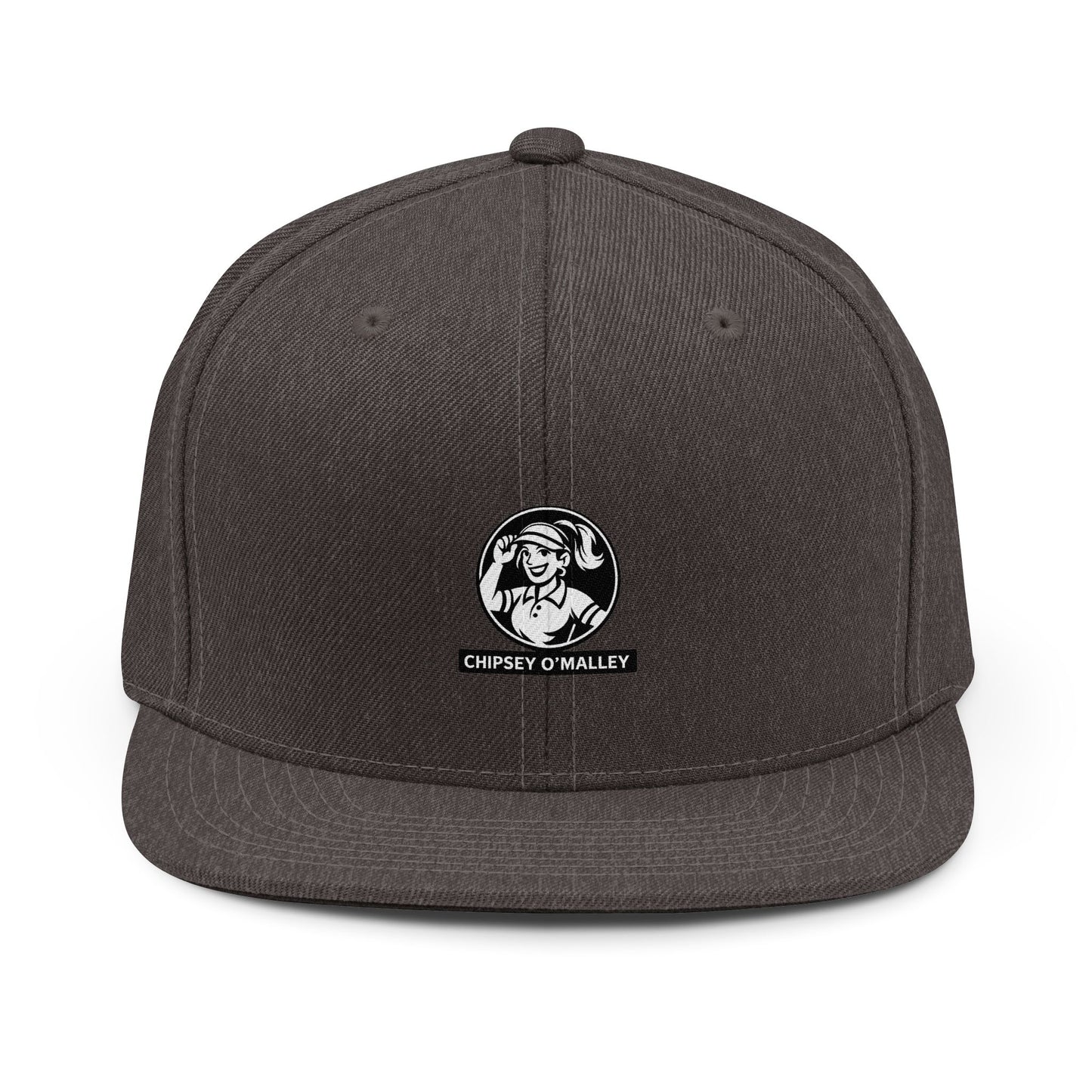Snapback Hat — Vintage Sailor Logo 'Chipsev O'Malley' Embroidered Cap
