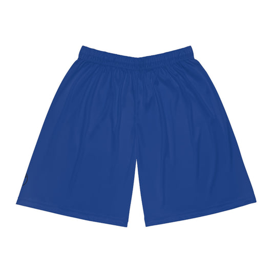 Tee‑Toxicated Golf Shorts | Royal Blue Performance Hem‑Logo Edition