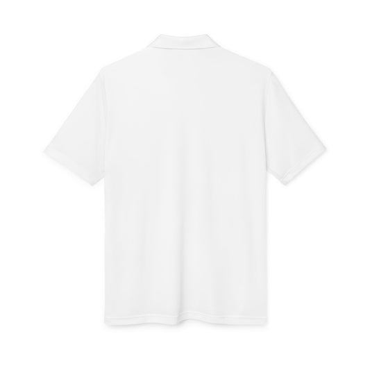 Tee‑Toxicated Performance Golf Polo — Upside Down Edition