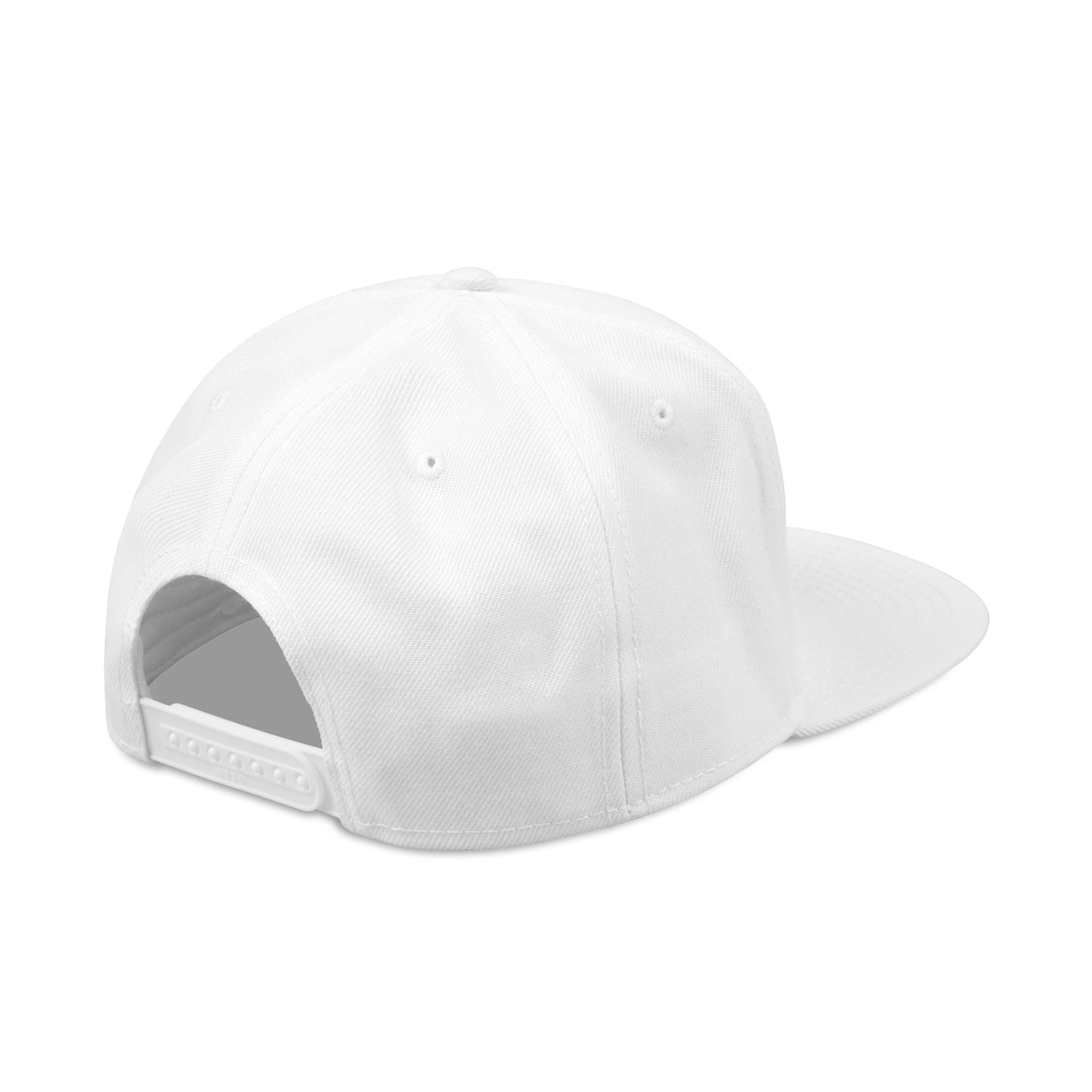 Premium Flat‑Brim Snapback — Structured Fit, Embroidered Patch
