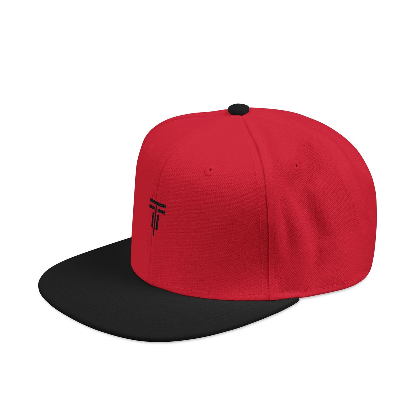 Premium Flat‑Brim Snapback — Structured Fit, Embroidered Patch