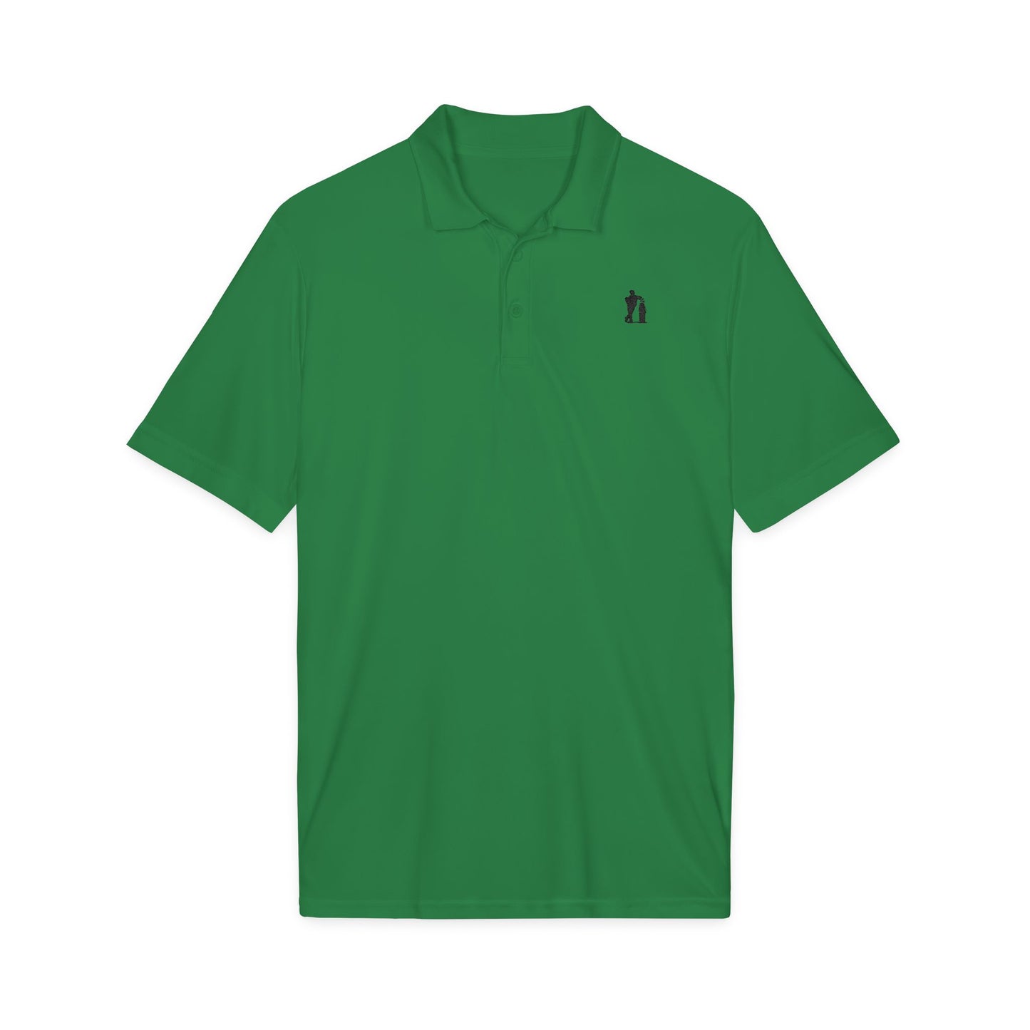 Bags Murphy Performance Polo — Left‑Chest Embroidered Silhouette