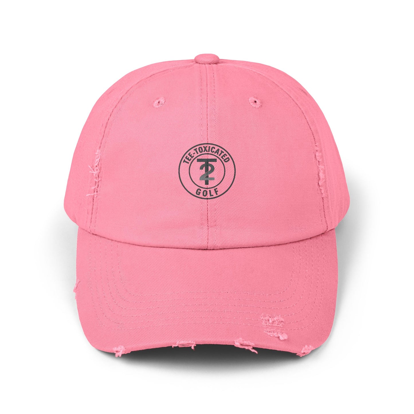 Copy of Distressed Golf Cap — "Tee-Toxicated Lifestyle" Embroidered Dad Hat