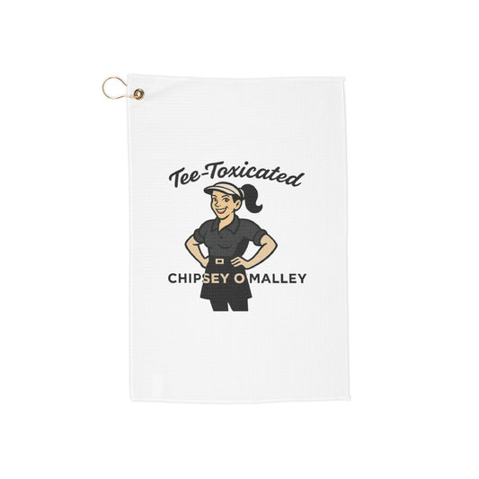 Chipsey O’Malley Golf Towel – Tee‑Toxicated Lifestyle