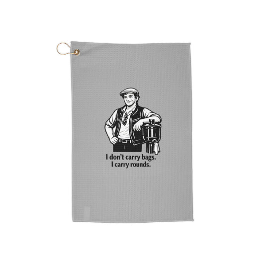 Bags Murphy Golf Towel – “I Carry Rounds” Edition