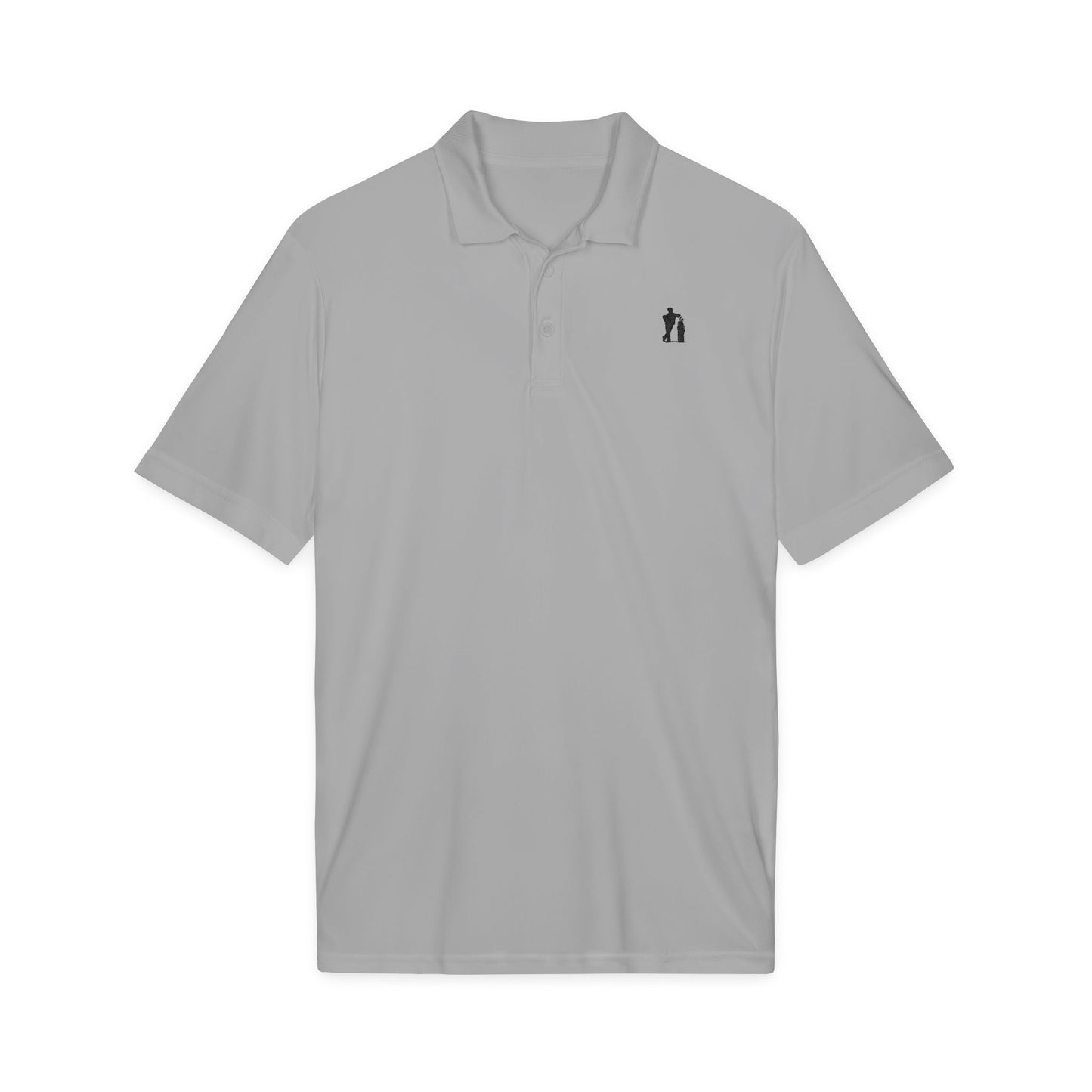 Bags Murphy Performance Polo — Left‑Chest Embroidered Silhouette