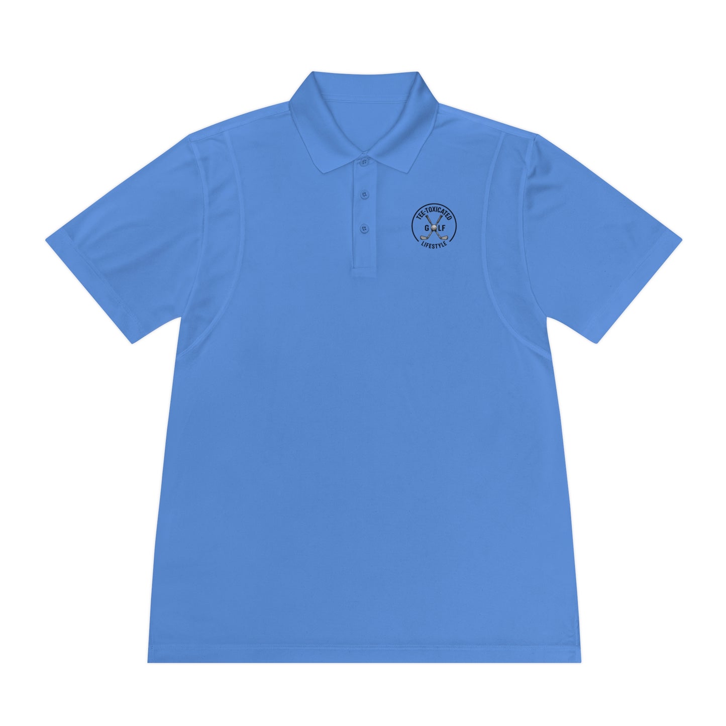 Tee‑Toxicated Performance Polo — On‑Course Comfort, Left‑Chest Logo