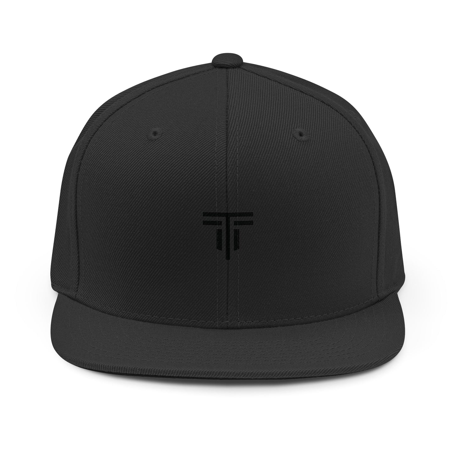 Premium Flat‑Brim Golf Snapback — Structured Fit, Embroidered Logo