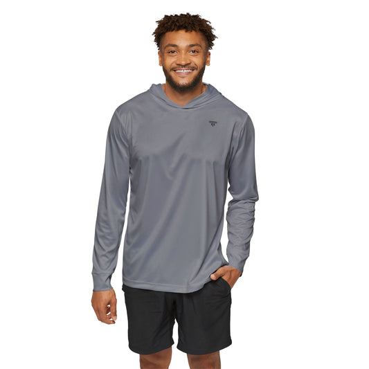 Lightweight Men's Sports Warmup Hoodie — Breathable Athletic Pullover