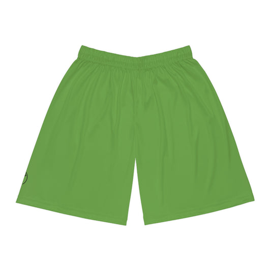 Tee‑Toxicated Golf Shorts | Lime Green Performance Hem‑Logo Edition