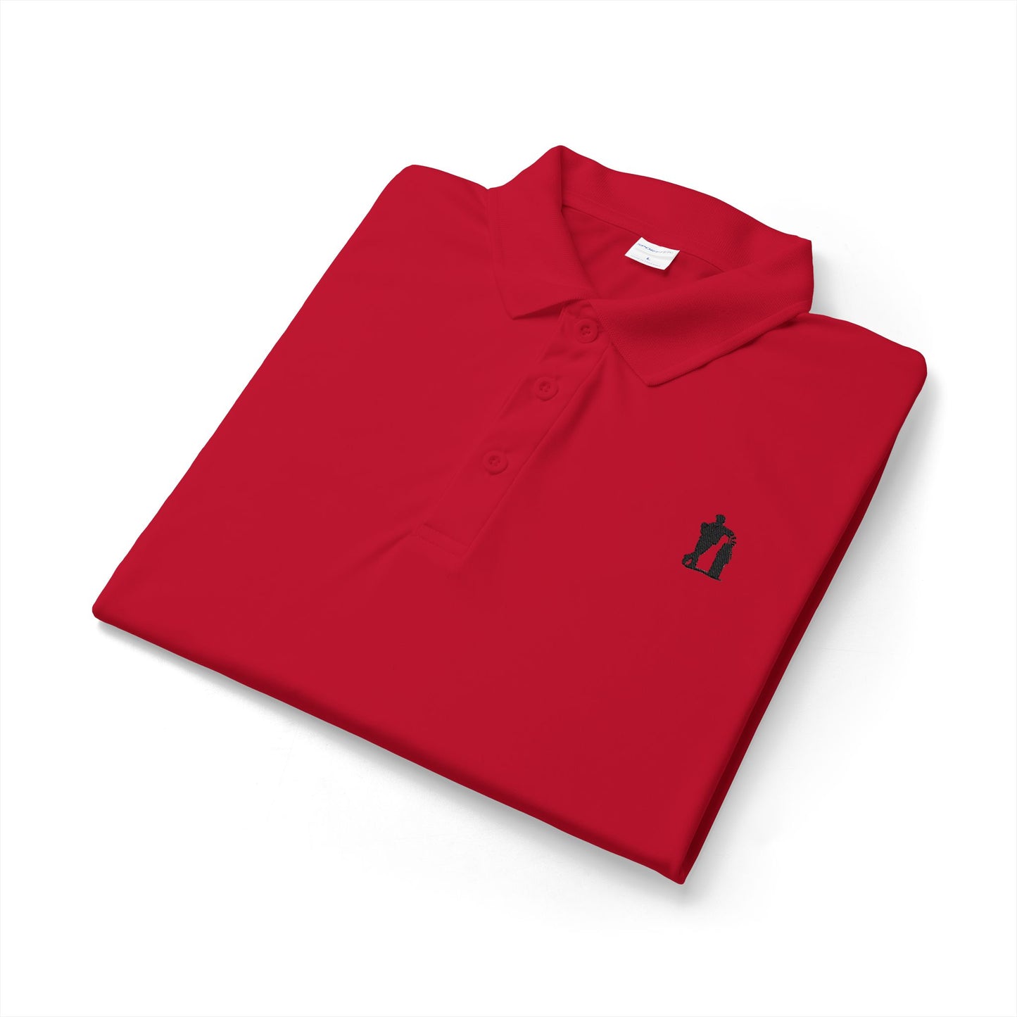 Bags Murphy Performance Polo — Left‑Chest Embroidered Silhouette