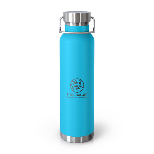 Divot O’Malley Insulated Bottle — 22oz Stainless Steel | On‑Course & Everyday Hydration