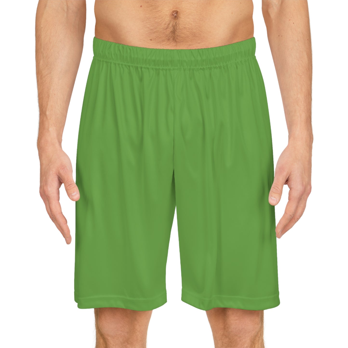 Tee‑Toxicated Golf Shorts | Lime Green Performance Hem‑Logo Edition