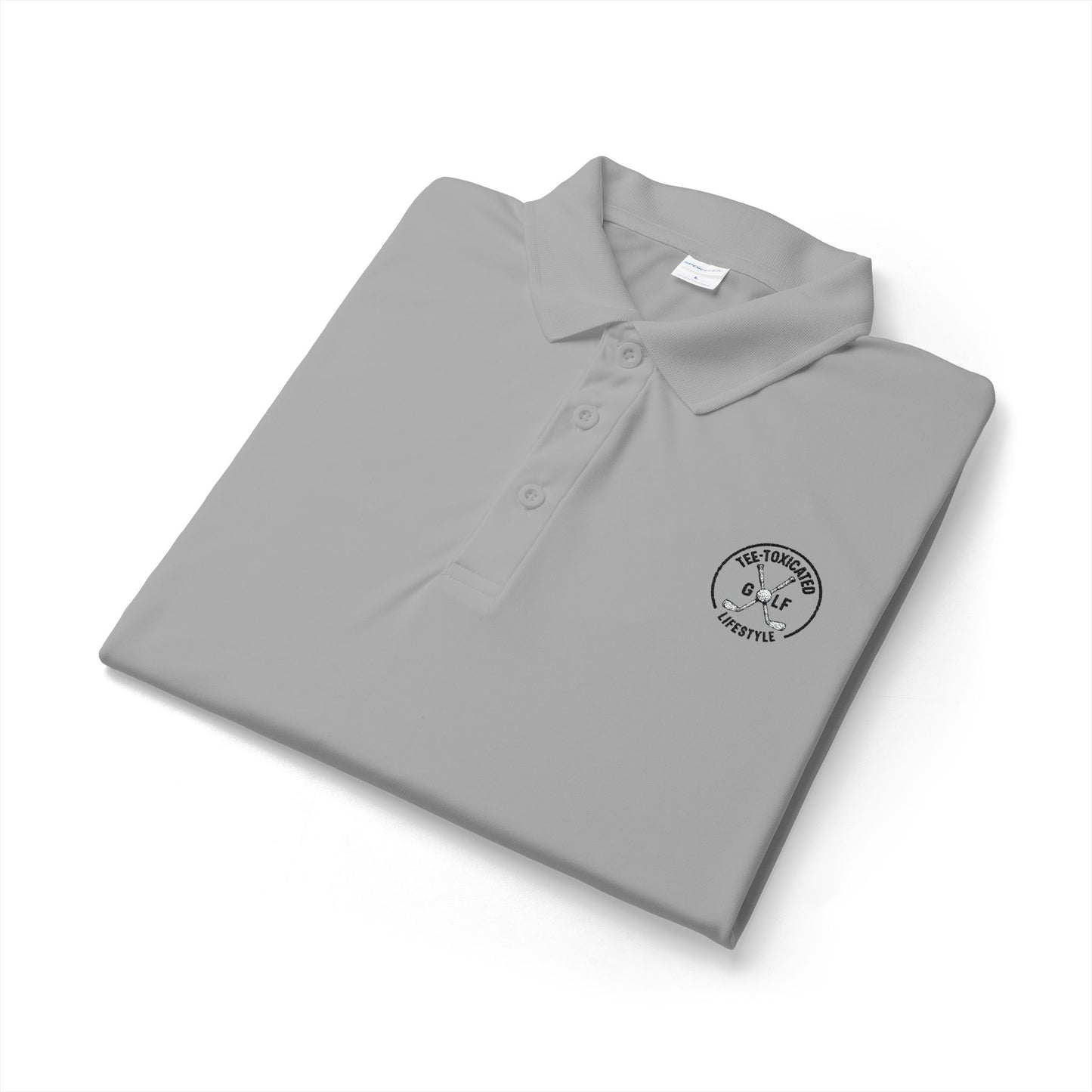 Tee‑Toxicated Performance Polo — On‑Course Comfort, Left‑Chest Logo