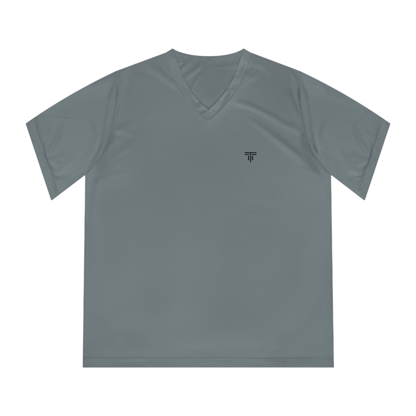 Women’s V‑Neck Performance Tee — Lightweight, UPF 40+, Left‑Chest Emblem