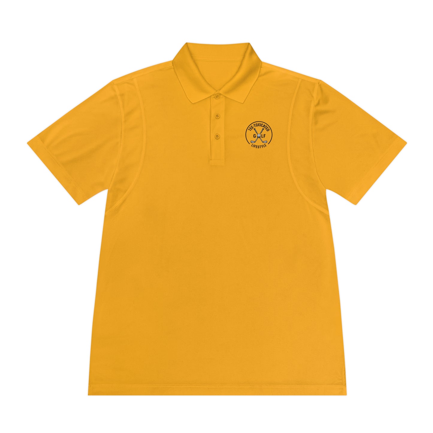 Tee‑Toxicated Performance Polo — On‑Course Comfort, Left‑Chest Logo