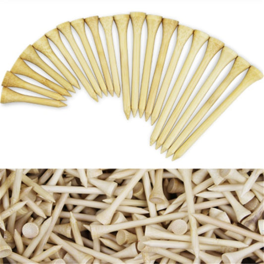 Eco‑Friendly Bamboo Golf Tees (100 Pack)