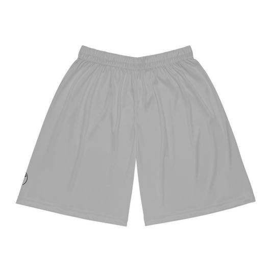 Tee‑Toxicated Golf Shorts | Minimal Gray Performance Hem‑Logo Edition