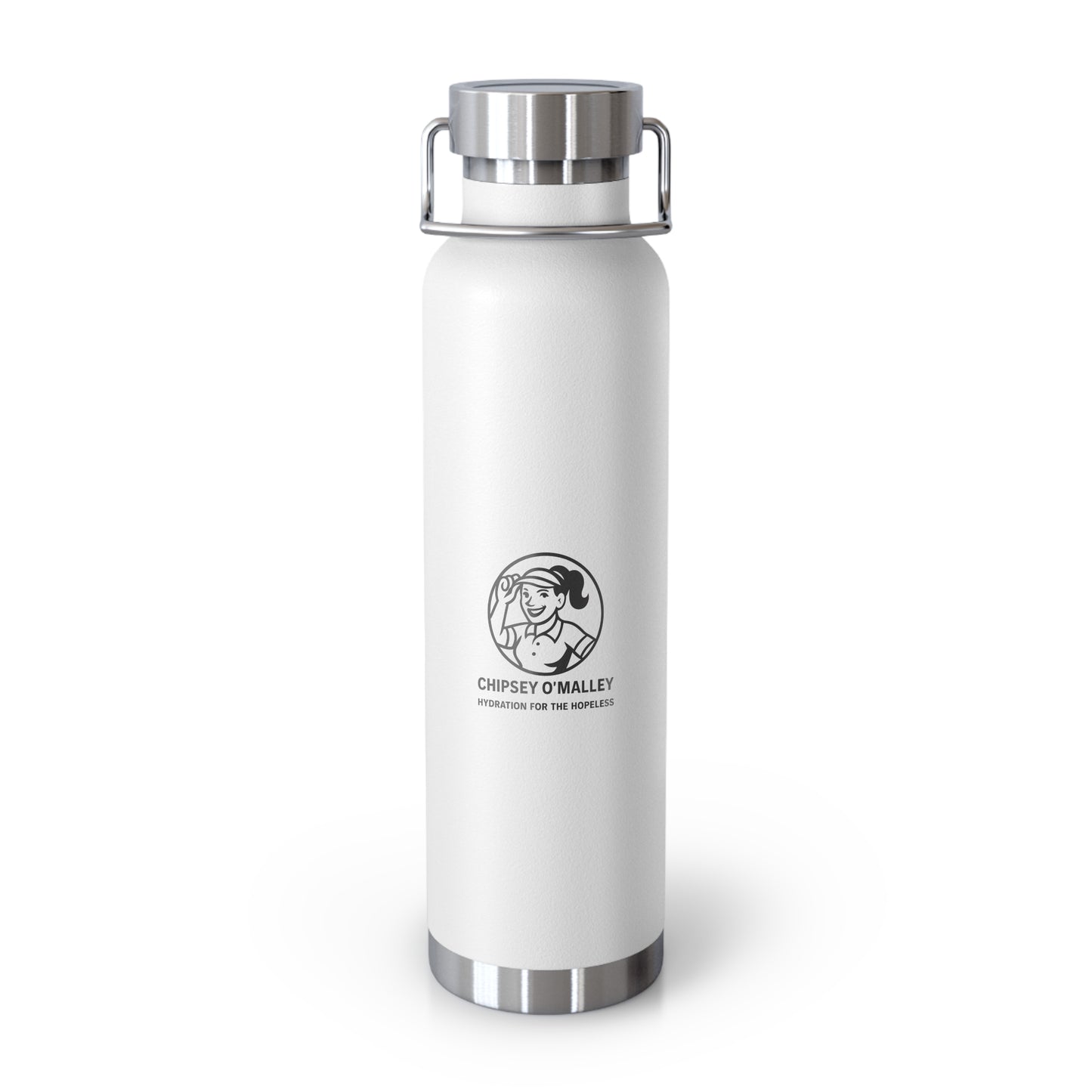 Chipsey O’Malley Insulated Bottle — 22oz Stainless Steel | On‑Course & Everyday Hydration
