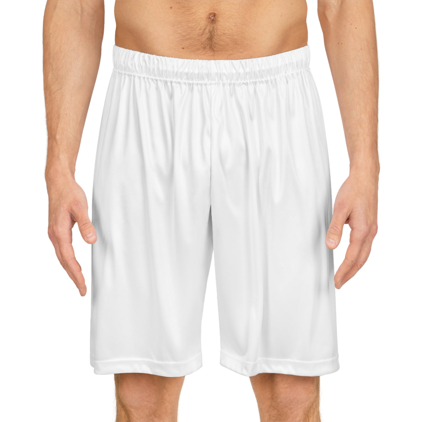 Tee‑Toxicated Golf Shorts | White Performance Hem‑Logo Edition