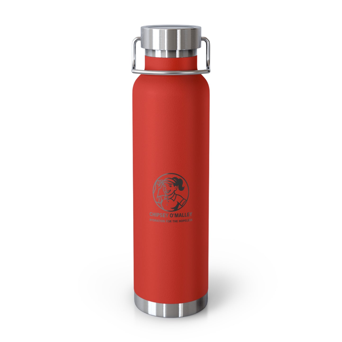 Chipsey O’Malley Insulated Bottle — 22oz Stainless Steel | On‑Course & Everyday Hydration