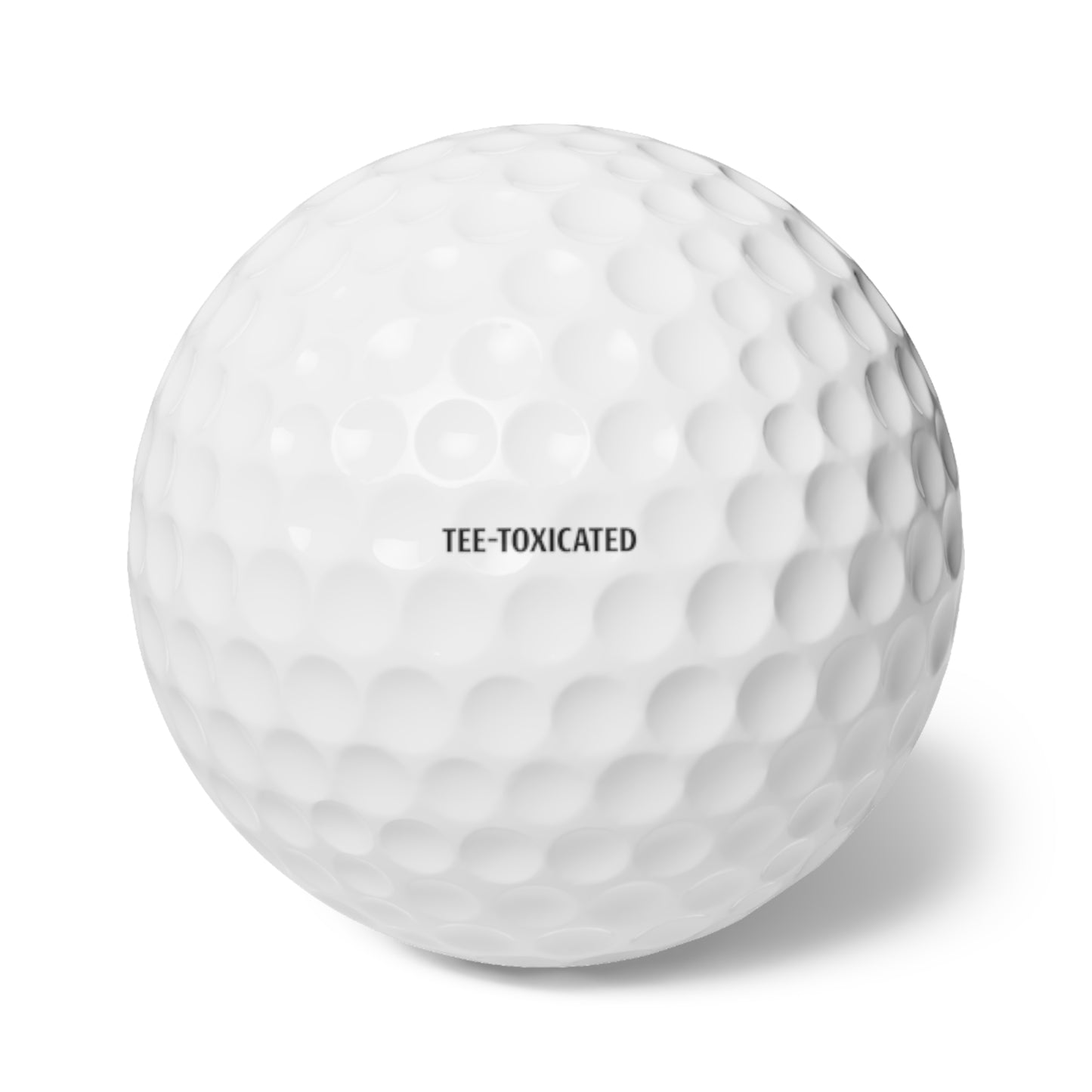 Tee‑Toxicated Signature Golf Balls – 6pc Surlyn Performance Set