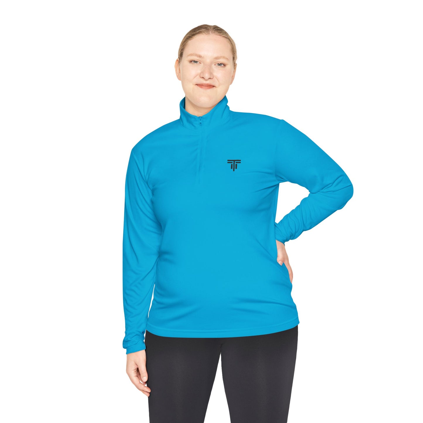 Lightweight Performance Quarter‑Zip — Breathable, Fast‑Drying Layer