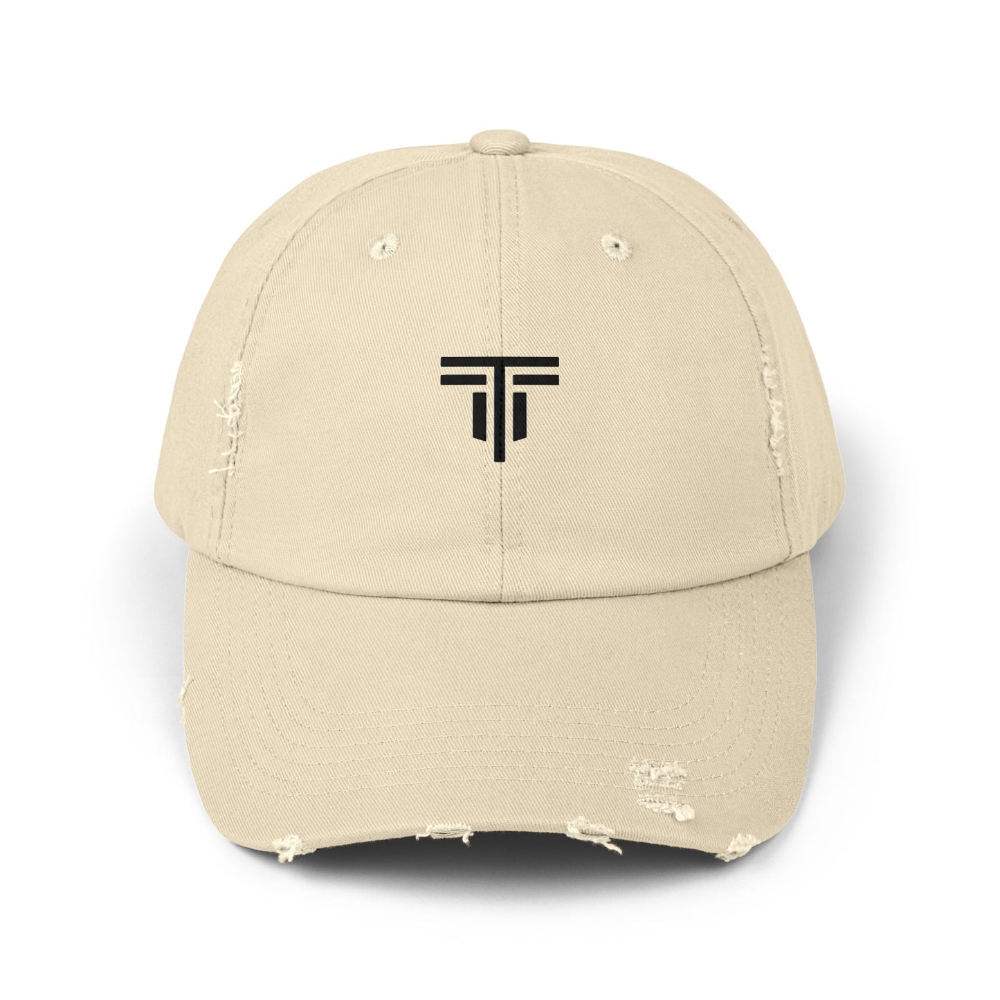 Tee‑Toxicated Distressed Lifestyle Cap — Vintage Low‑Profile Dad Hat