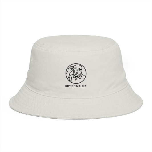 Divot O'Malley Golf Bucket Hat — Vintage Golfer Logo