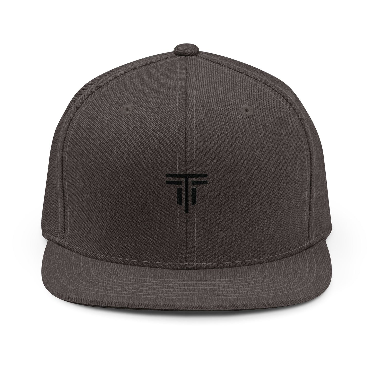 Premium Flat‑Brim Golf Snapback — Structured Fit, Embroidered Logo