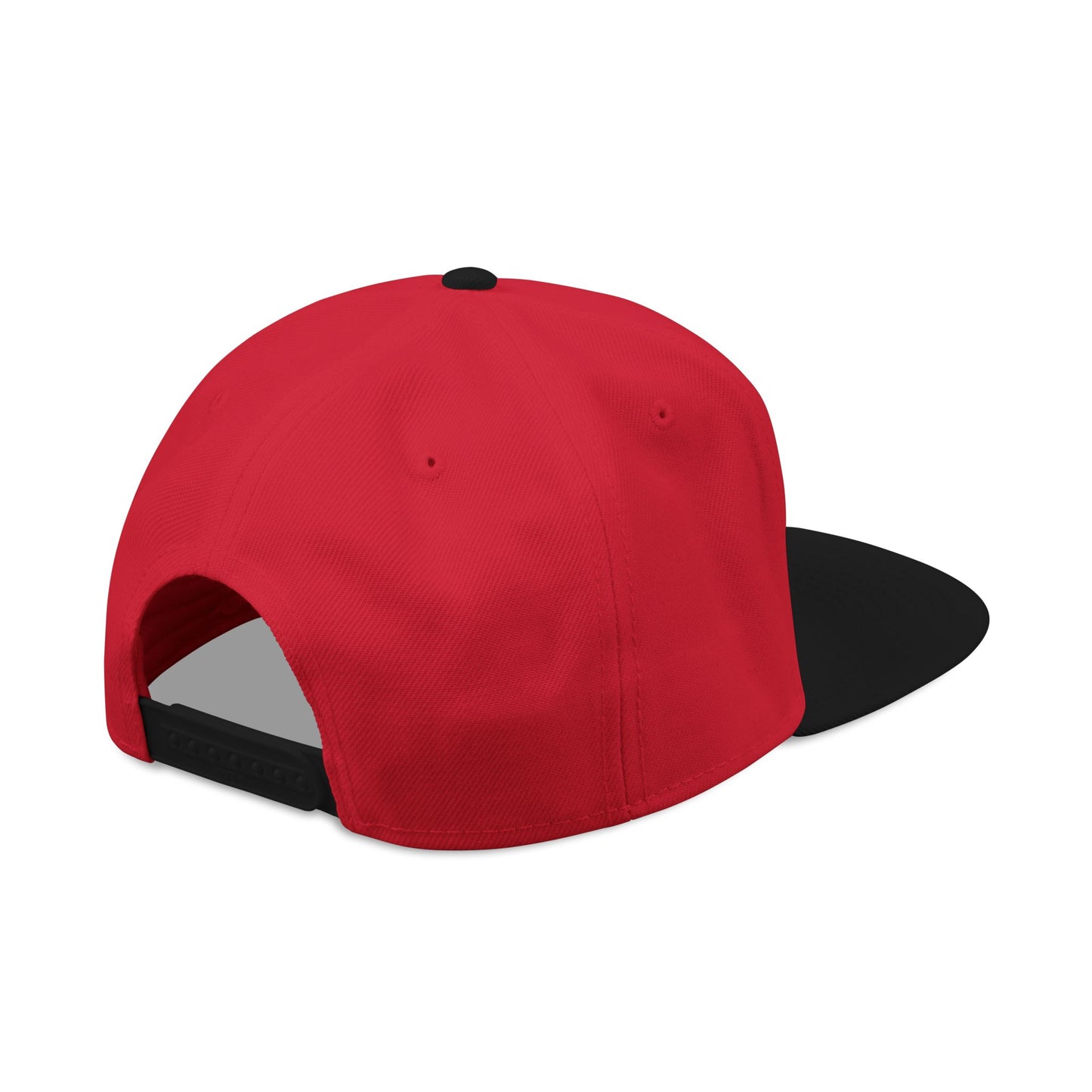 Premium Flat‑Brim Snapback — Structured Fit, Embroidered Patch