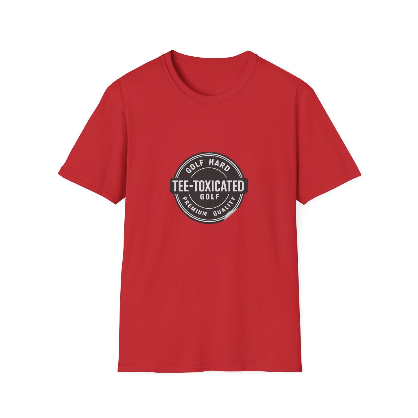 Tee-Toxicated Logo Shirt Sticker.  Certified Fresh, Brewed for Style!