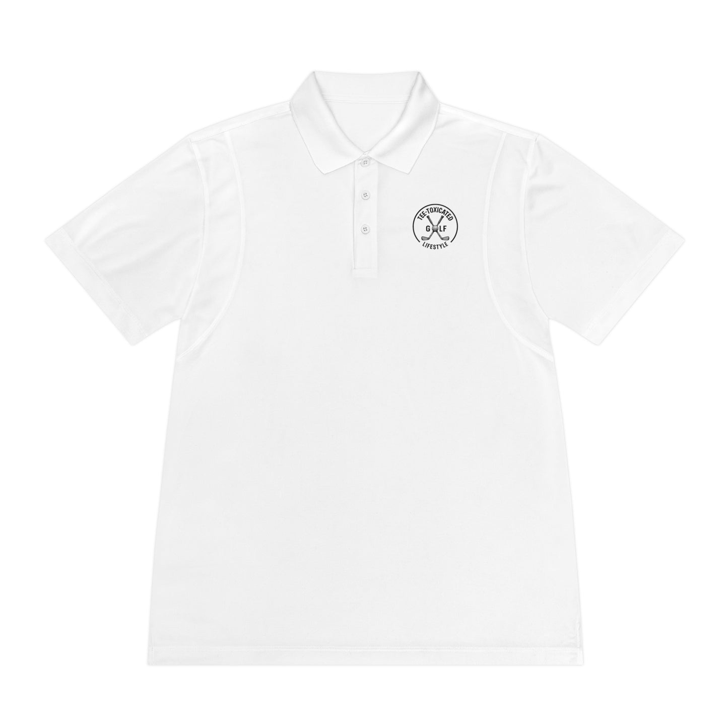 Tee‑Toxicated Performance Polo — On‑Course Comfort, Left‑Chest Logo