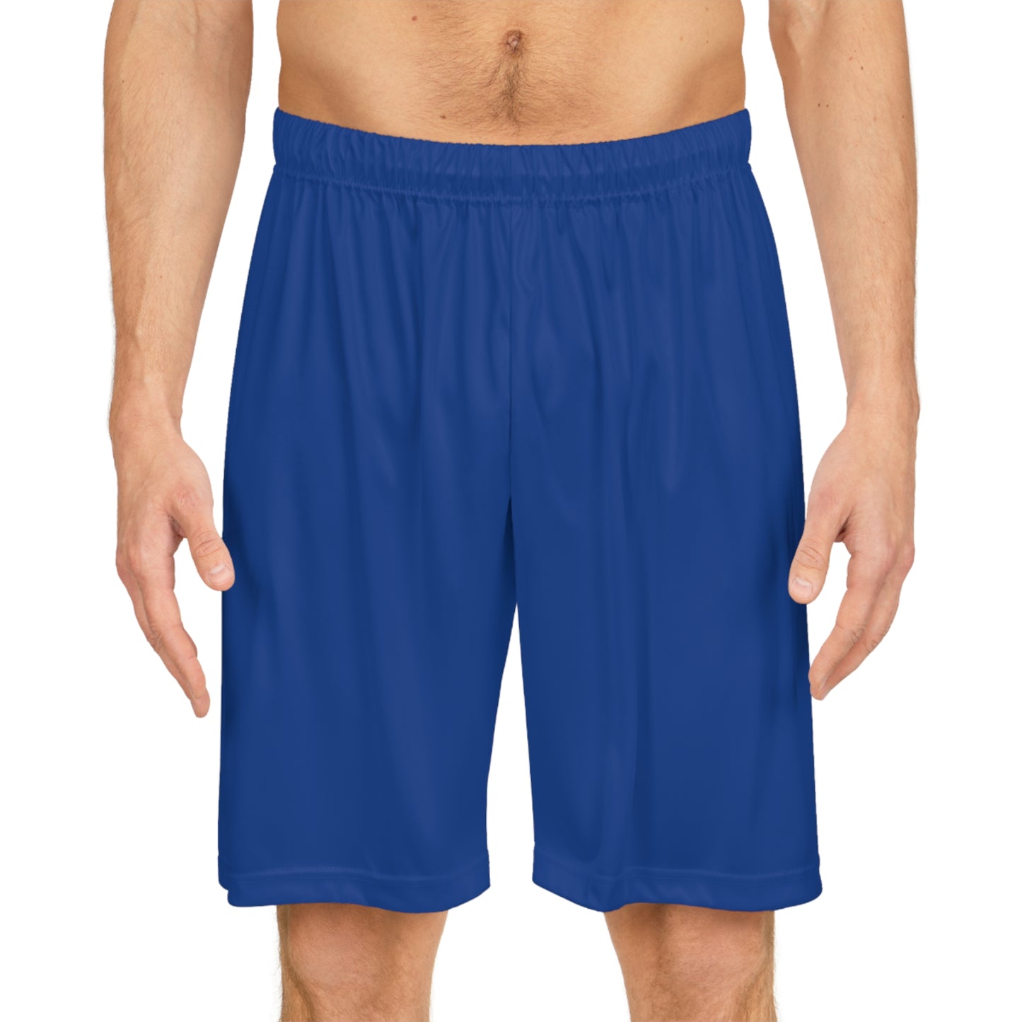 Tee‑Toxicated Golf Shorts | Royal Blue Performance Hem‑Logo Edition