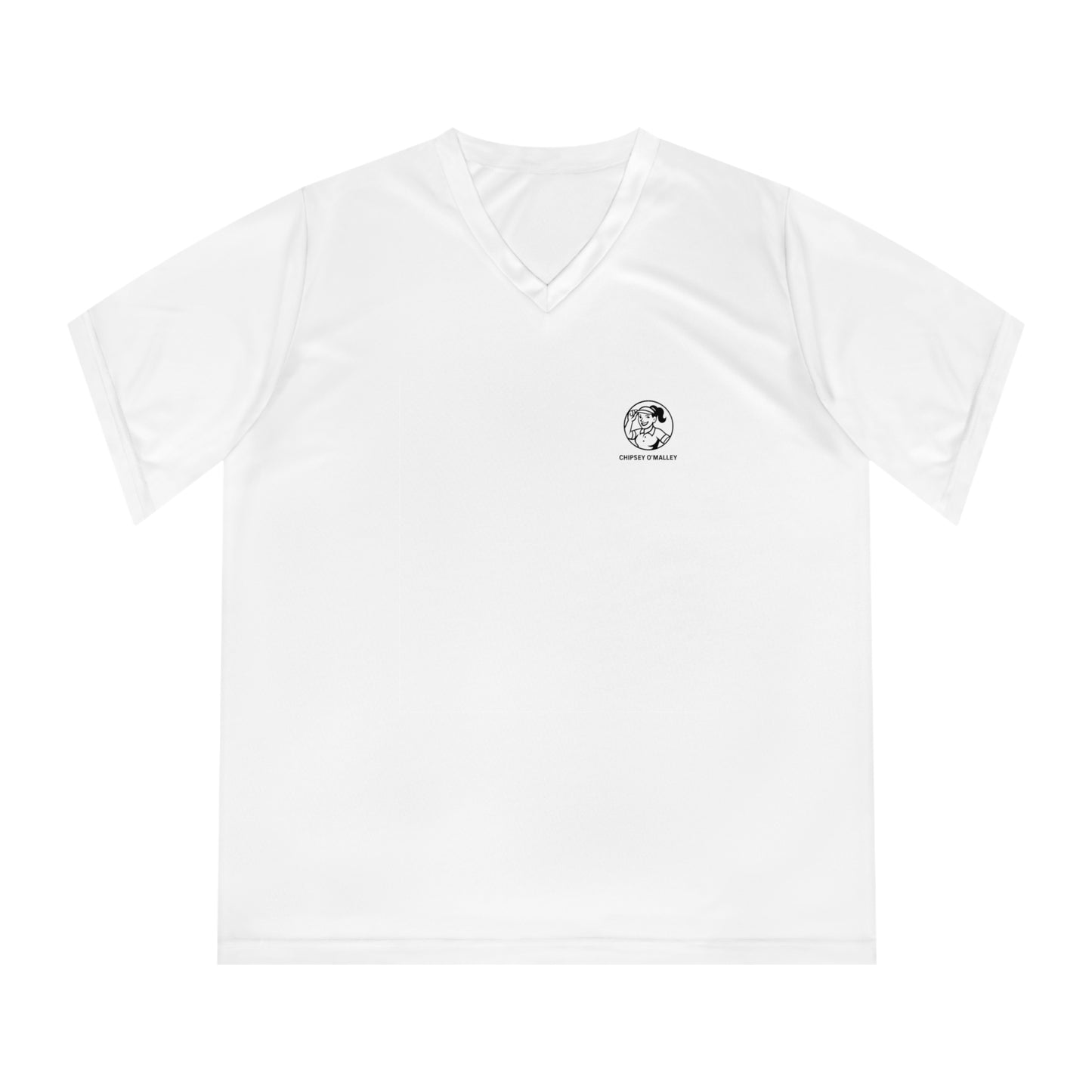 Women’s V‑Neck Performance Tee — Lightweight, UPF 40+, Clean Left‑Chest Emblem