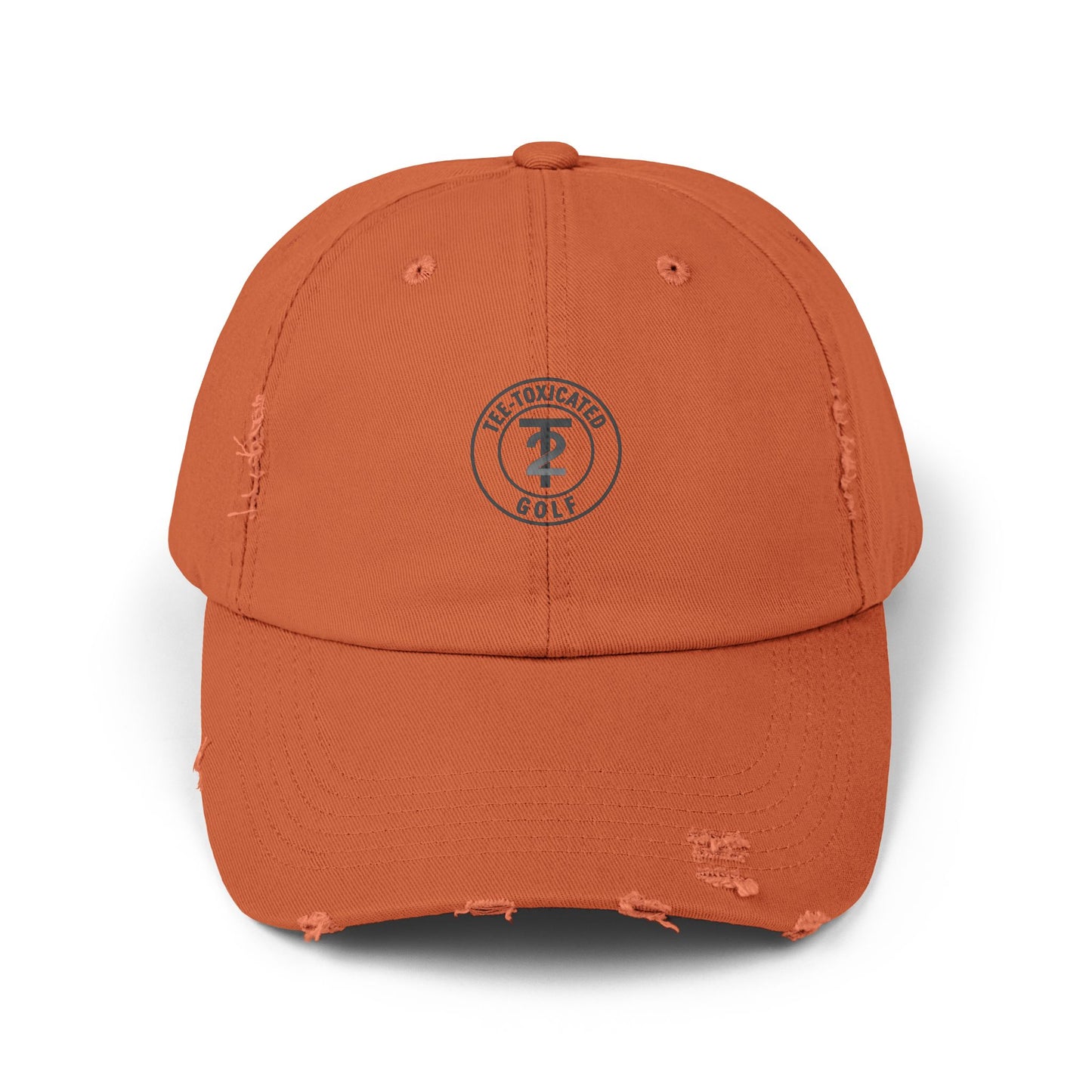 Copy of Distressed Golf Cap — "Tee-Toxicated Lifestyle" Embroidered Dad Hat