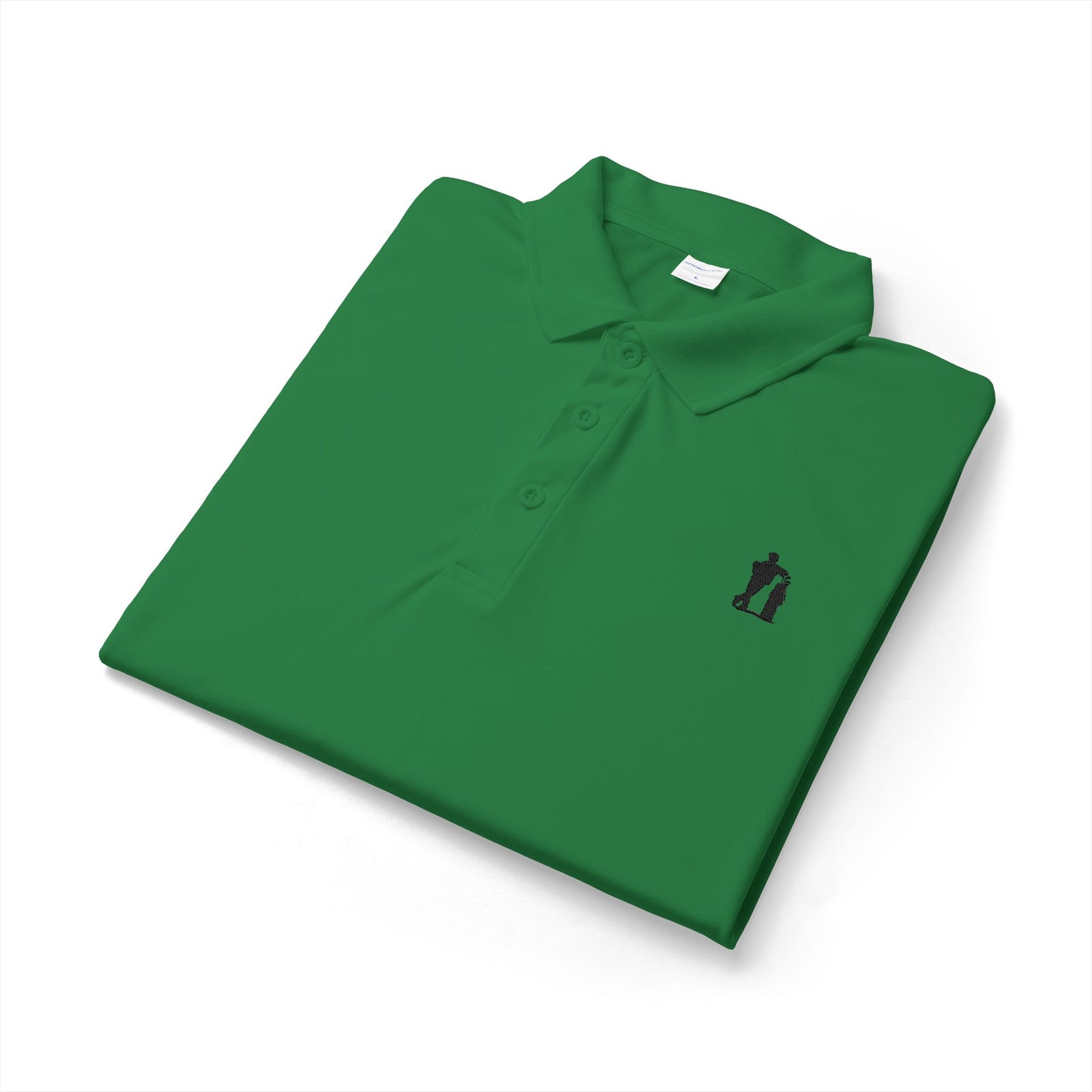 Bags Murphy Performance Polo — Left‑Chest Embroidered Silhouette