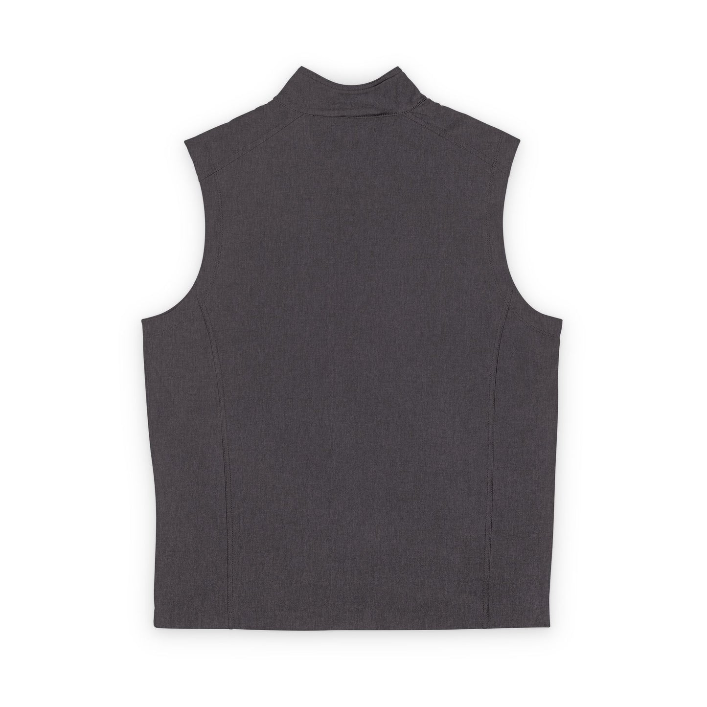 Men's Charcoal Soft Shell Vest — Water‑Resistant, Warm, Everyday Layer
